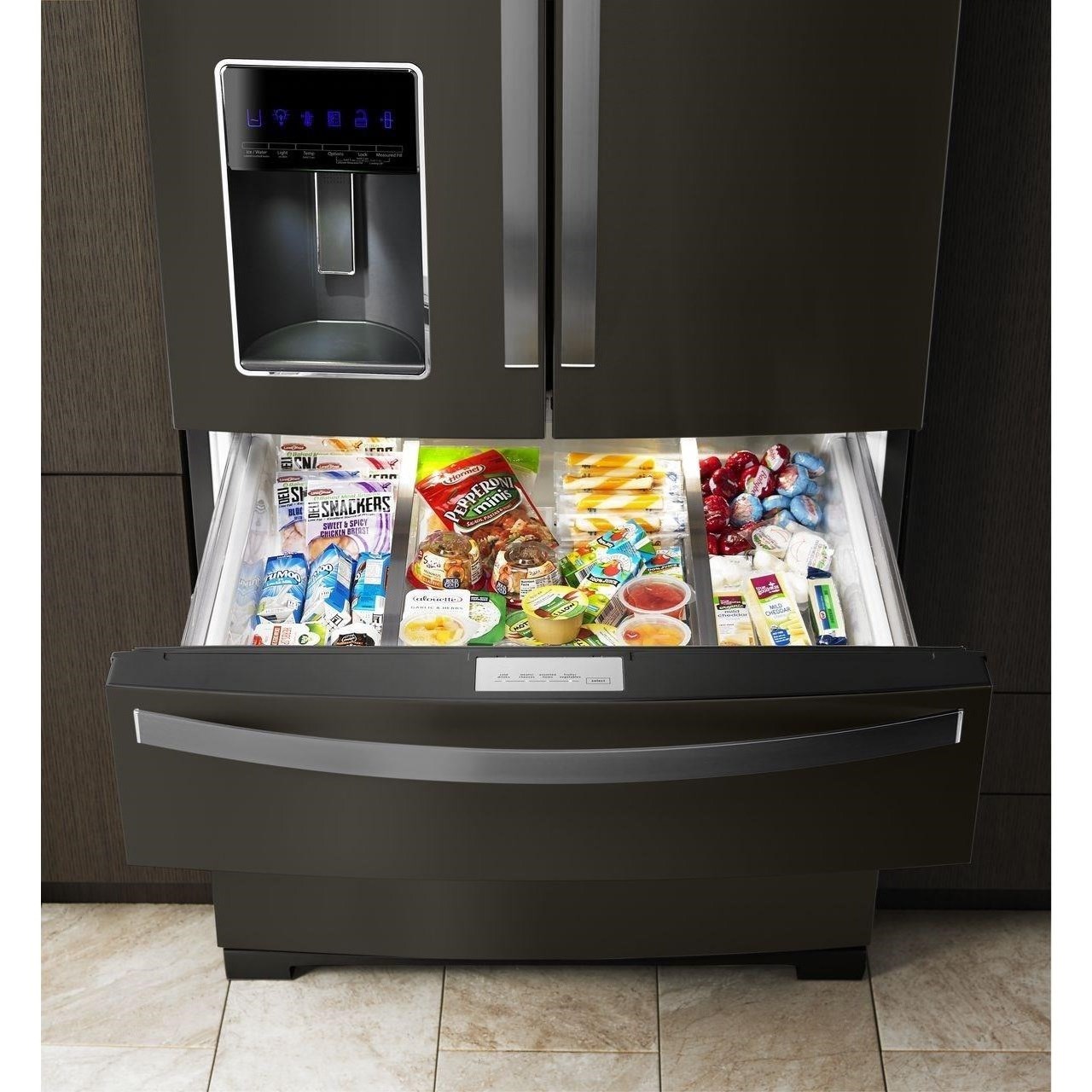 Whirlpool WRX986SIHV 36inch Wide 4Door Refrigerator with Exterior